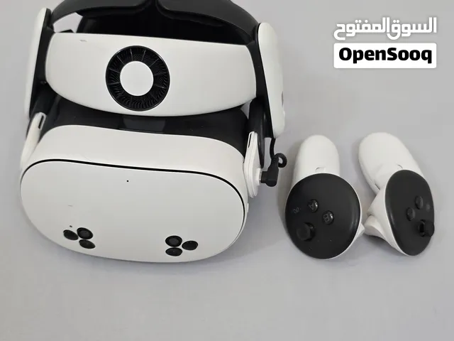 vr meta quest 3s with head strap s3 pro في ار ميتا كويست 3س مع هيد ستراب 3س برو