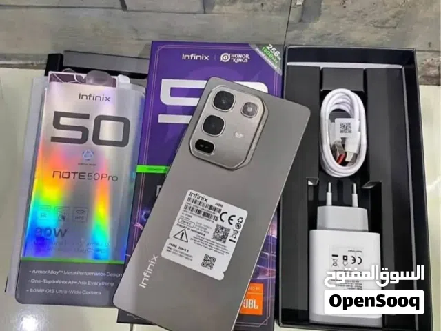 جهاز مستعمل بحال الجديد بالكرتونة Not 50 pro رام 16 و 24 جيجا، 246 متوفر توصيل