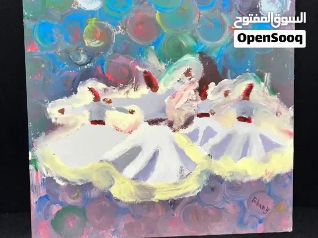 لوحة فنية تجريدية