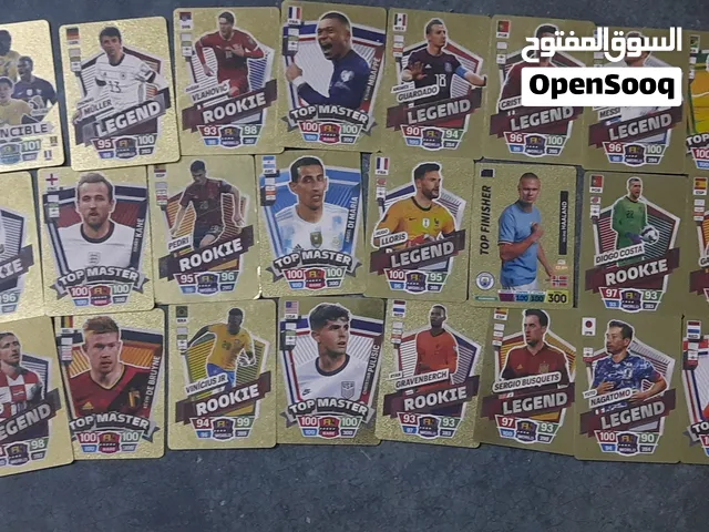 Football Player Trading Cards Collection – Ronaldo, Neymar, De Bruyne and More