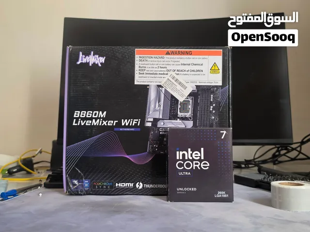 عرض كومبو CPU + Motherboard + SSD مكونات العرض: CPU: Intel Core Ultra 7 265K - Mo