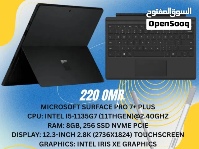 Microsoft surface pro 7 plus in excellent condition with warranty