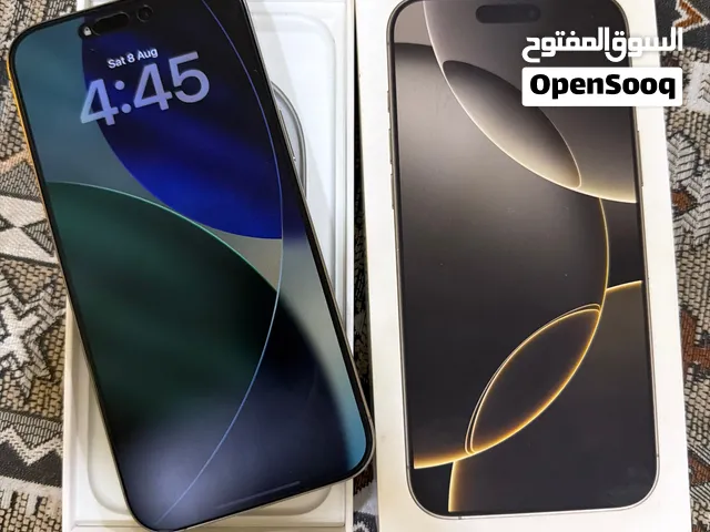 iPhone 16 Pro Max black titanium