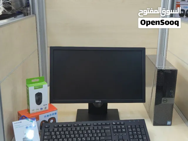 عرض خاص ومميّز من مؤسسة الأديب للكمبيوتر   جهاز كيس مع شاشة وملحقاته كاملاً - جاهز للعمل