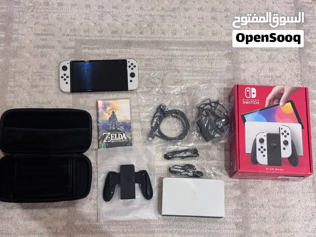 نينتندو سويتش اوليد مع لعبة Zelda:BOTW
