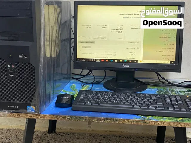 للبيع كمبيوتر فوجيتسو ويندوز 10 رامات 4 غيغا