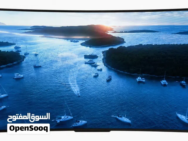 Samsung 65 Inch UHD 4K Curved Smart TV - UA65NU7300.   تلفزيون سامسونج ذكي منحني 65 بوصة UHD 4K - U