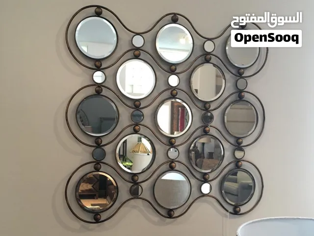 Wall mirror decorative art piece