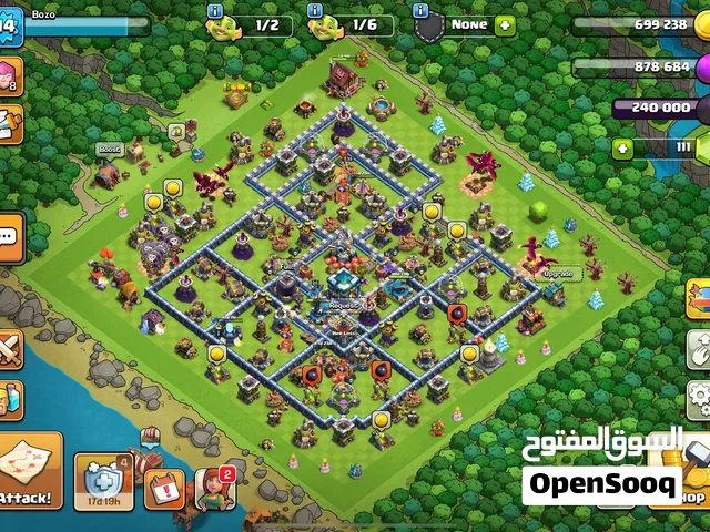 Clash of clans town hall 13 قرية تاون هول 13