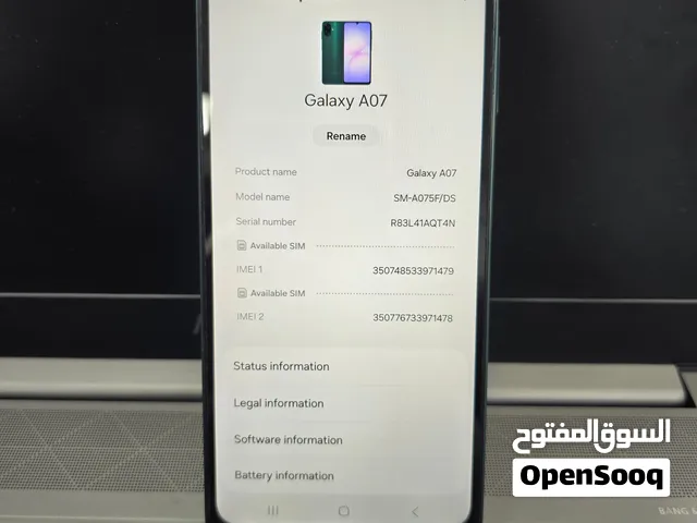 28bd Samsung A07 4/64 Green