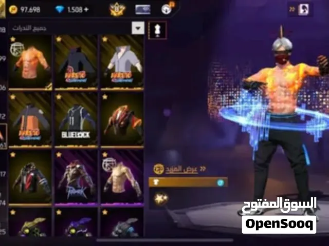 Free Fire Accounts and Characters for Sale in Casablanca