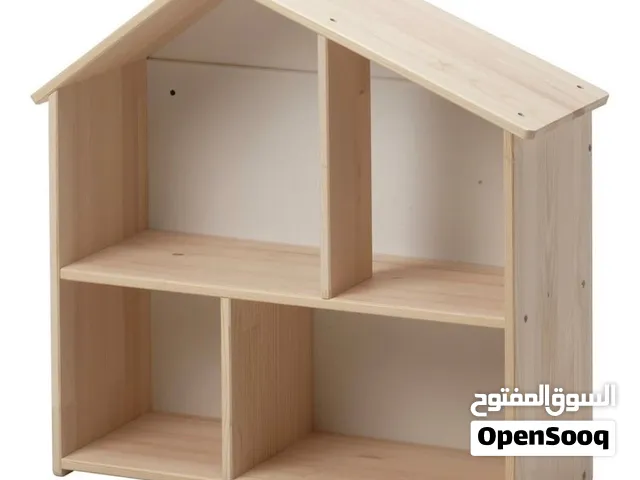 بيت دمى خشبي من ايكيا مع الاثاث