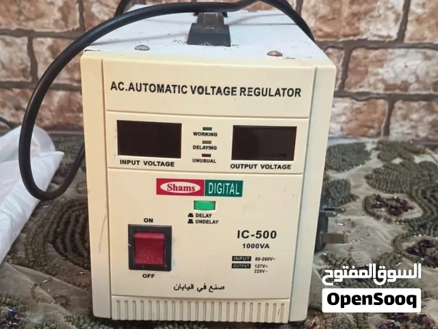 منظم جهد كهربائي Shams Digital IC-500 – 1000VA (زيرو)