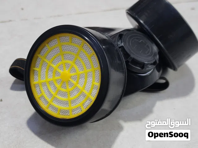 كمام فلتر لرش المبيدات او الدخان مع فلاتر ثنينه