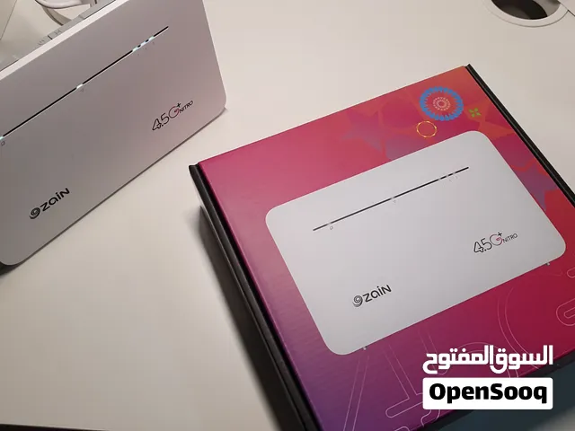 احدث راوتر من شركة زين العراق بتقنية الكات 7