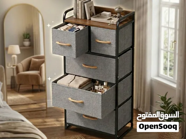 منظم 5 ادراج متعدد الاستخدام  المميزات Selling Points  5 أدراج واسعة للتخزين  يشيل كمية كبيرة