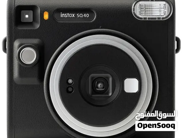 كاميرا فورية Fujifilm Instax Square SQ40، Instant Camera، تصوير فوري مربع أسود