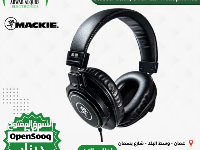 سماعة هدفون اصلي ماكيMackie MC-100 Professional Closed-Back Headphones