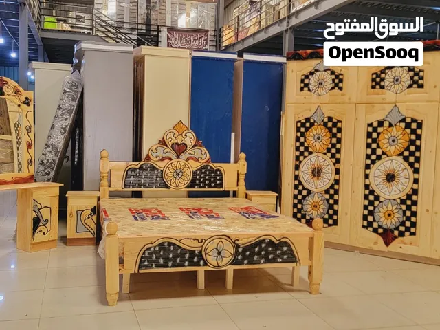 غرف نوم خشب سويدي 6 فتحات