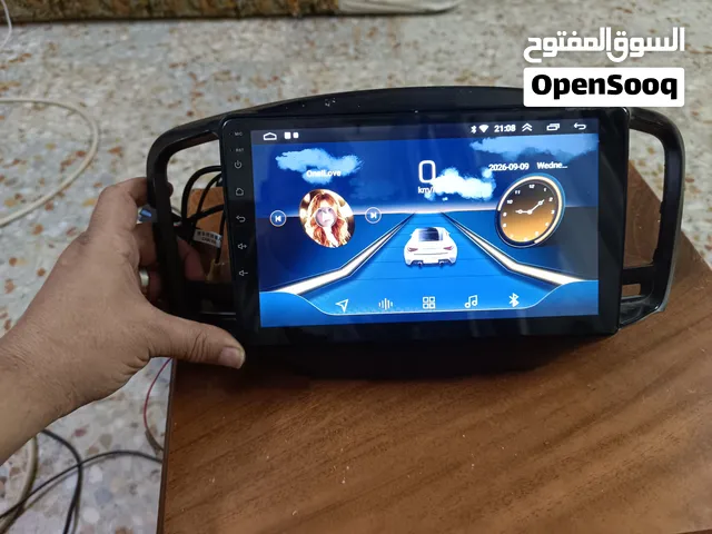 مسجلات اندرويد 9 انش كامل المواصفات شبه جديد بلوتوث يوتيوب فلاشة خارجية بركب على كل انواع السيارات
