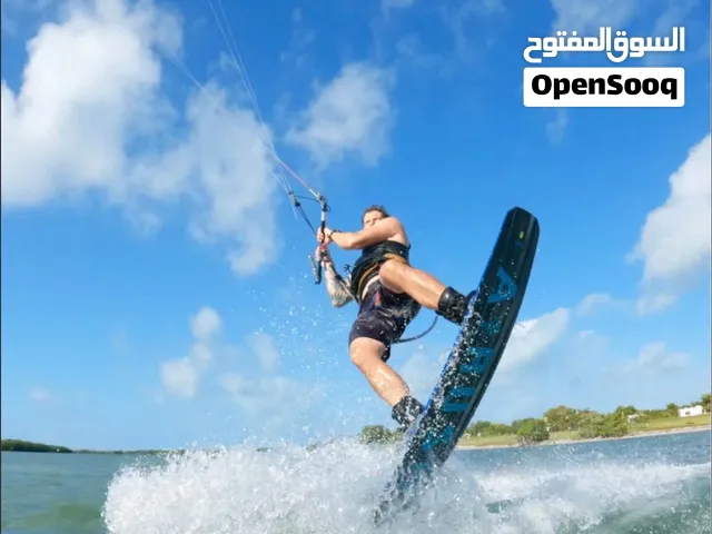 2 Eleveight Kitesurfing kits with surfboard for sale