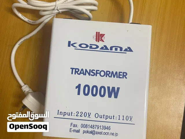 ترانسفورمر او محول الطاقة من 220 فولت إلى 110 ڤولت بقوة 1000 واط