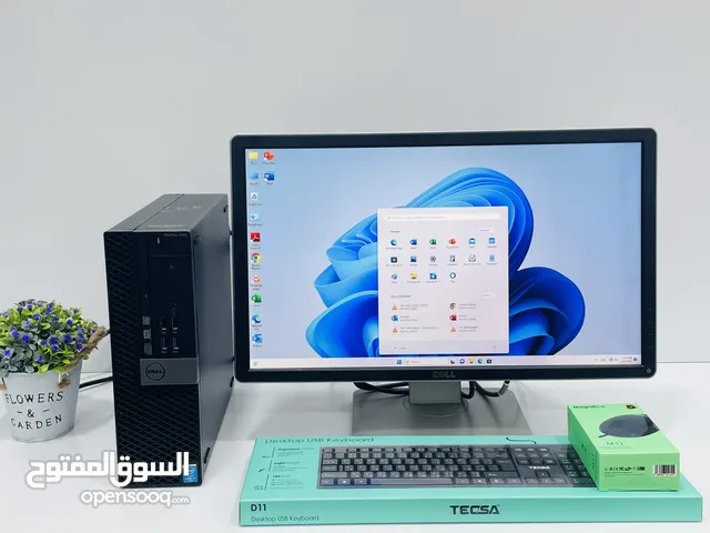 Dell Optiplex 7040 i7 6th Gen Ram 16GB SSD 256GB  Dell MONITER 22” inches
