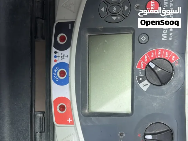 Megger MT515 insulation resistance tester with test voltage up to 5kV, used for one year.  Includes