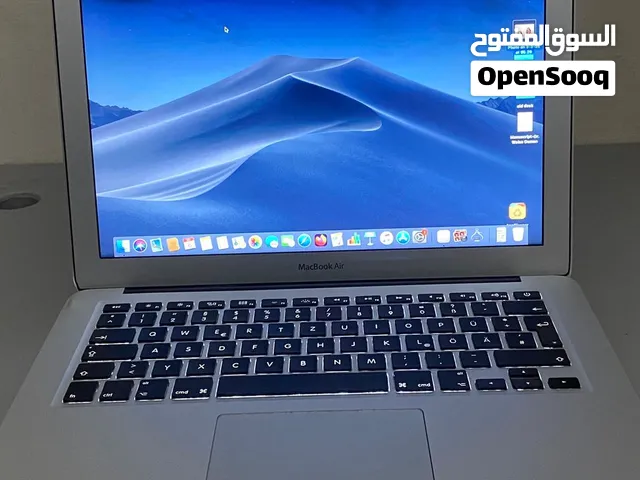 MacBook Air 2017 إنش13  مستعمل  RAM GB 8 بطارية 5952  مع الشاحن هدية