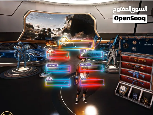 حساب ببجي للبيع تجميع 92.5 كرم 33 شعبية 90 مليون
