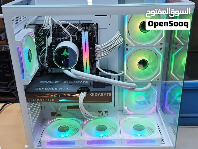 للبيع بي سي جيمنق Core i5 10Gen/512 SSD+1TB/16ram /3060 12GB كالجديدة