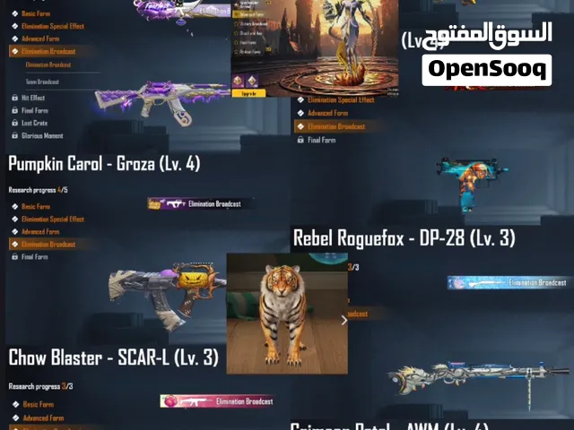 Pubg Accounts and Characters for Sale in Al Dakhiliya