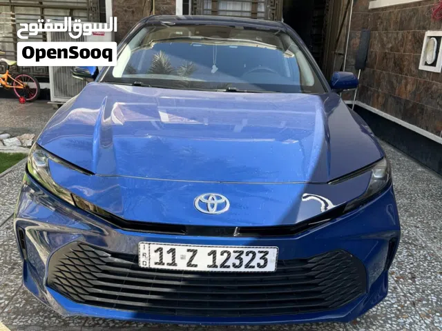 تويوتا كامري 2025 امريكي. Le مواصفات حادث خفيف بدون ايرباك  السياره جديده خير من الله