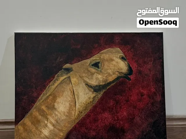 لوحة للبيع من رسمي وإبداعي ( لبركة الموت الحمر )