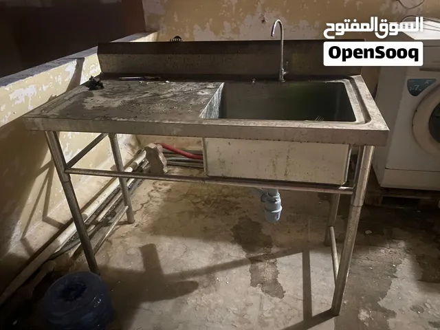 Industrial stainless steel sink