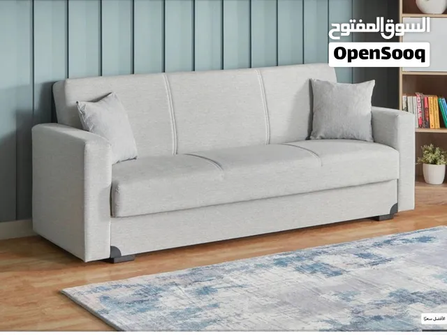كنبه سرير و فيها تخزين  الشارقه  a sofa bed with storage space selling sharjah