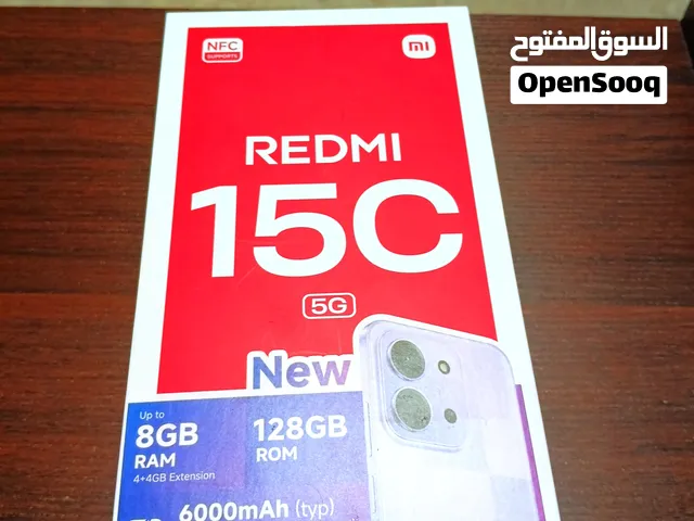 Xiaomi Redmi 15C 5G 128 GB in Amman