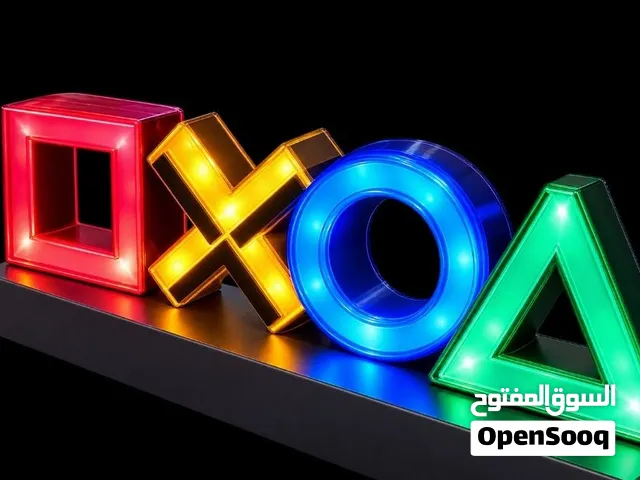 Playstation Led lights Square,triangle, circle, X USEFUL FOR GAMING KIDS