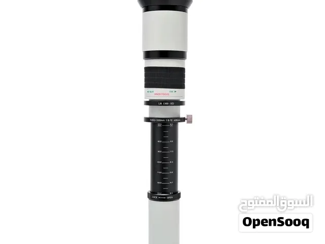 عدسة Opteka 650-1300mm (2X- 1300-2600mm) تقريب اكثر من 2 كيلومتر ( كاش او تحويل )