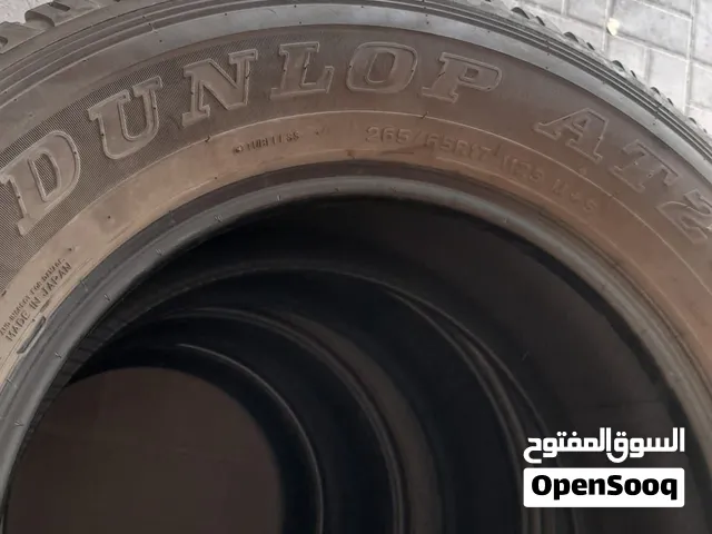 إطارات مقاس 17 للبيع بحالة جيدة   Used tires for sale ( 4 no.s )  Good condition