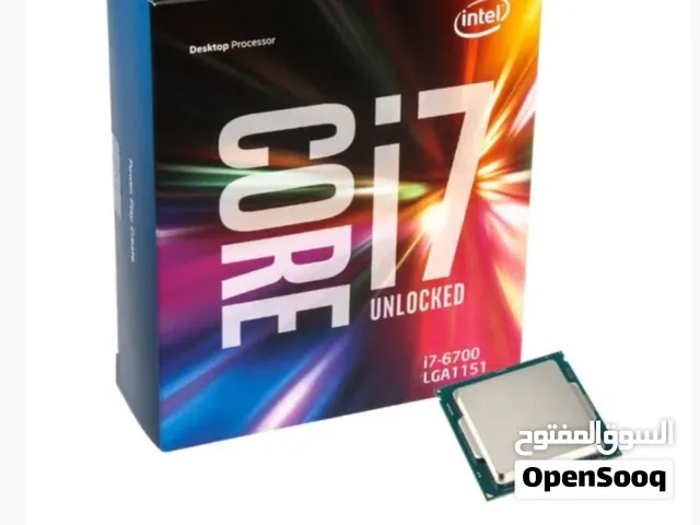 معالج i7 جيل السادس مع بورد B150 pro. معه مبرد من كولر ماستر