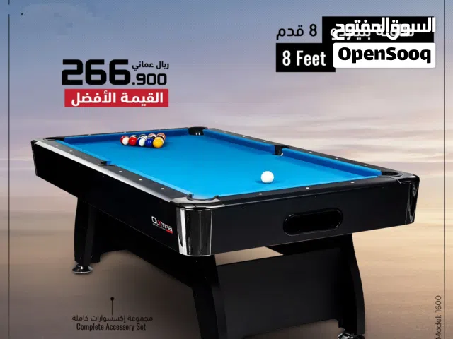 طاولة بلياردو 8 قدم احترافية  //من سبورتس فور ليس.//