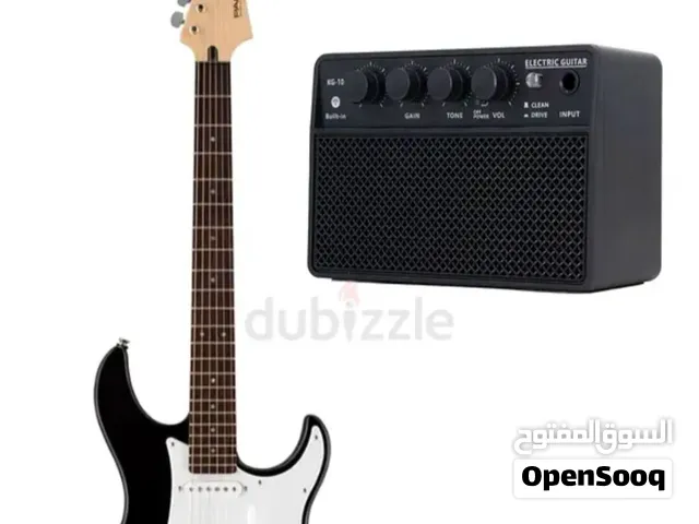 (i only accept cash) electric guitar with amp for sale still new never used جيتار للبيع بحالة ممتازة