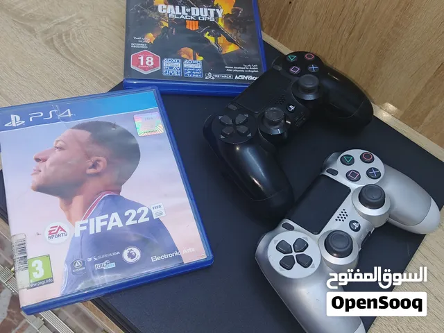بلي فور4برو مستعمل مع فيفا2022وكلف ديوتي وجوستكين اصلي
