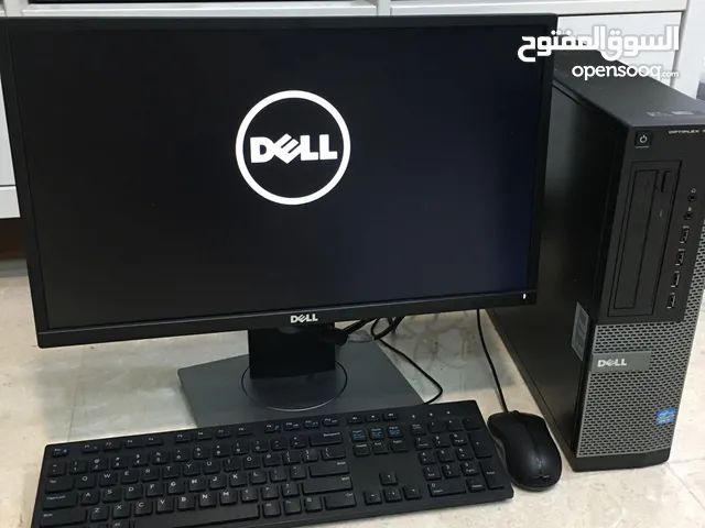 Dell Desktop Intel core-i7 CPU 2.4 GHz 16GB Ram,SSD 256 GB with 22 monitor Keyboard mouse window 10