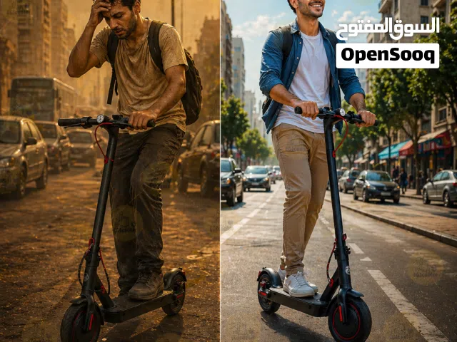 وحش الصيف وصل اقوي سكوتر كهربائي لكل مشاويرك ووفر فلوس كتيرررررر