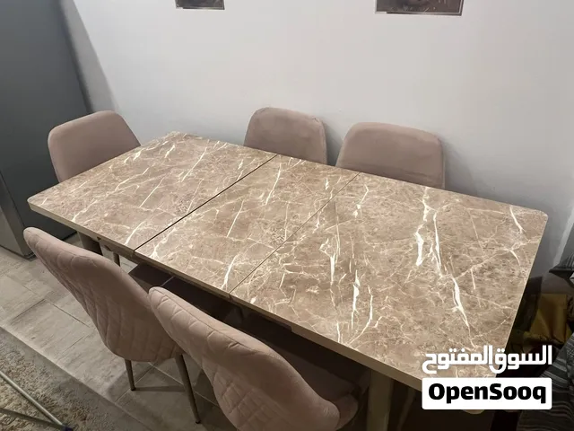 طاولة طعام + 6 كراسي