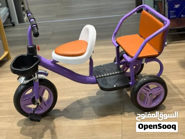 دراجة أطفال مزدوجة حديد بعجال صب ممتازة جدا للاطفال
