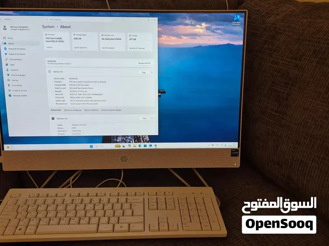 HP All in one PC with 24inch touchscreen