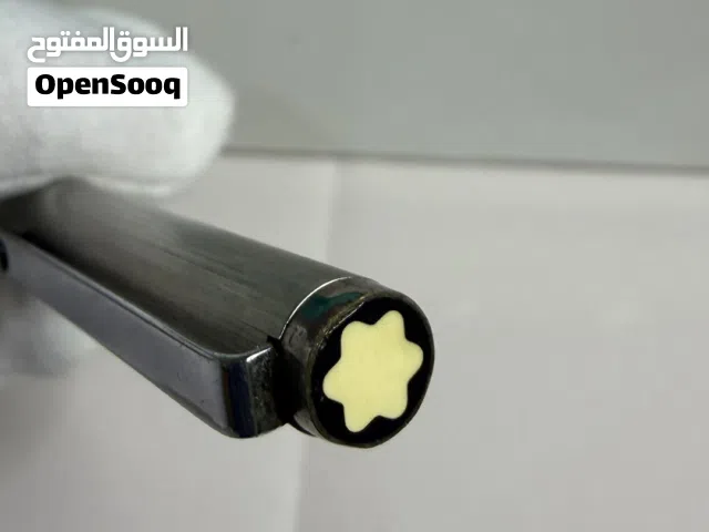 قلم مونت بلانك مستعمل نظيف